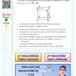 Exercice vecteurs droites et plans de l'espace​ 4