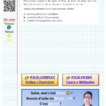 Exercice vecteur droite et plan de l'espace​ 3