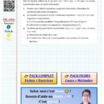 Exercice derivation premiere spe maths