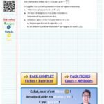 Exercice derivation premiere pdf