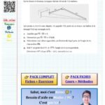 Exercice produit scalaire corrigé​
