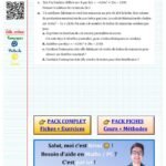 Exercice second degré première spécialité