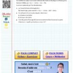 Exercice fonction polynome du second degré 1ere