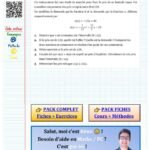 Exercice corrigé polynome du second degré