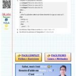 Polynome du second degré exercice