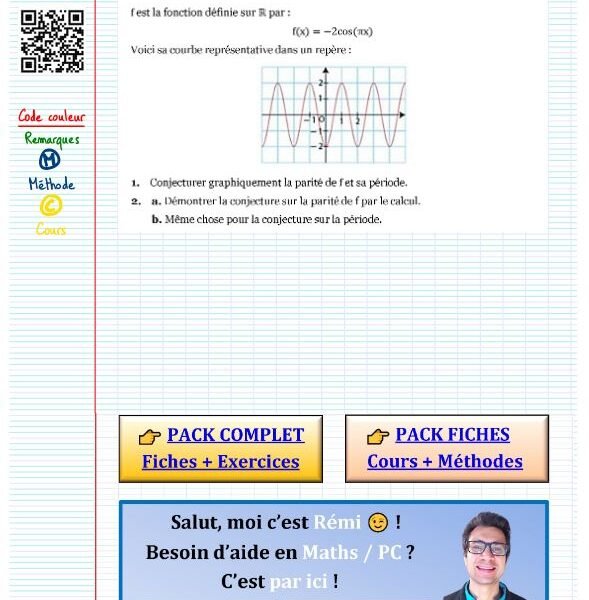 Exercice corrigé trigonométrie première​