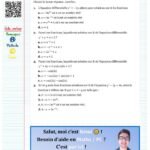 Exercice equation differentielle