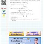 Exercice calcul integral