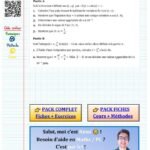 Exercice maths integrale