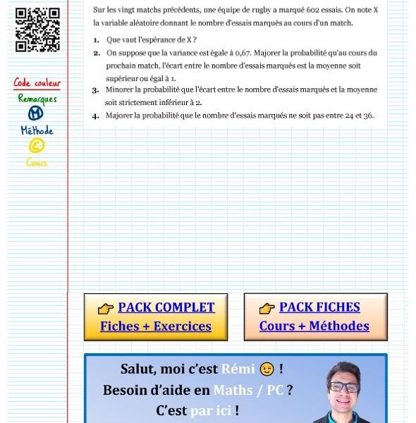 EXO TYPE DS 3 | Exercice loi des grands nombres terminale