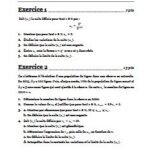 Suites numériques