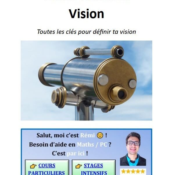 EBOOK | Guide étudiant - Projet de Vie - Vision