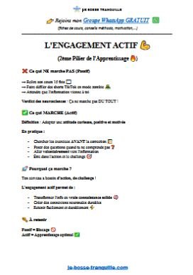 Arrête de relire ton cours