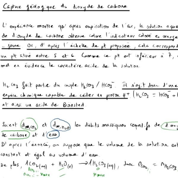 exercice type BAC acide base