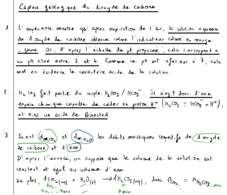 exercice type BAC acide base